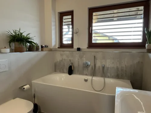 Referenzen Bild 3 Badsanierung Großkarolinenfeld Heizungsbau und Sanitär Meisterbetrieb Firma Florian Ruhland